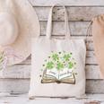 St Patricks Day Book Lover Librarian Reading Saint Pattys Canvas Tote Bag