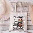 Teacher Bookworm Book Lover Panda Reading Book Librarian Tee Canvas Tote Bag