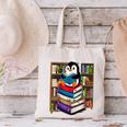 Teacher Librarian Kawaii Penguin Book Lover Penguin Canvas Tote Bag