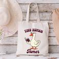 Teacher Silly Goose Reading Book Teaching Tiny Human Tamer Canvas Tote Bag Teacher Silly Goose Reading Book Teaching Tiny Human Tamer Canvas Tote Bag