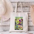 Teenage Mutant Ninja Turtles Retro Neon Comic Book Panels Canvas Tote Bag Teenage Mutant Ninja Turtles Retro Neon Comic Book Panels Canvas Tote Bag
