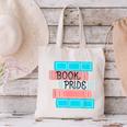 Threadless Grey Sky Chai Trans Book Pride Graphic Canvas Tote Bag