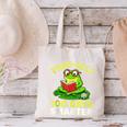 Toad-Ally 100 Days Smarter Frog Reading Book 100 School Day Canvas Tote Bag Toad-Ally 100 Days Smarter Frog Reading Book 100 School Day Canvas Tote Bag