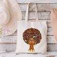 History Month Afro Book Lover Women Girls Librarian Canvas Tote Bag