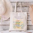 History Month Books Retro Black African Teacher Women Canvas Tote Bag