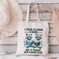 I Tried To Form Gang But It Turned Into A Book Club Raccoon Canvas Tote Bag I Tried To Form Gang But It Turned Into A Book Club Raccoon Canvas Tote Bag