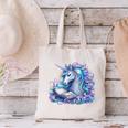 Unicorn Reading For Book Lovers Readers Canvas Tote Bag