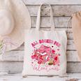 Valentine All Booked Book Coffee Coquette Bow Girl Women Canvas Tote Bag