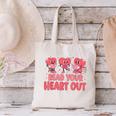 Valentine Day Book Read Your Heart Out Lovers Teacher Kids Canvas Tote Bag Valentine Day Book Read Your Heart Out Lovers Teacher Kids Canvas Tote Bag