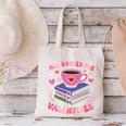 Valentines All Booked For Valentines Book Lovers Teacher Kid Premium Canvas Tote Bag