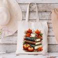 Vintage Autumn Books Coffee Pumpkin Fall Reading Canvas Tote Bag Vintage Autumn Books Coffee Pumpkin Fall Reading Canvas Tote Bag