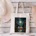 Vintage Ghost Book Reading Camping Gothic Halloween Teachers Canvas Tote Bag Vintage Ghost Book Reading Camping Gothic Halloween Teachers Canvas Tote Bag