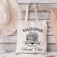 Wallflower Social Club Wildflower Social Club Book Lover Canvas Tote Bag
