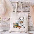 West Highland Terrier Books Dog Breed Westie For Men Women Kids Canvas Tote Bag West Highland Terrier Books Dog Breed Westie For Men Women Kids Canvas Tote Bag