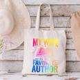 My Wife Is My Favorite Author Book Writer Writing Husband Canvas Tote Bag