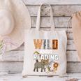 Wild About Reading Book Reader Book Nerd Book Reading Lover Premium Tri-Blend Canvas Tote Bag