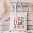 Wild About Reading Books Readers Lovers Bookworm Library Day Canvas Tote Bag Wild About Reading Books Readers Lovers Bookworm Library Day Canvas Tote Bag