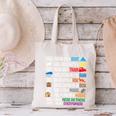 I Will Read Books On A Boat & Everywhere Reading Kids Book Canvas Tote Bag