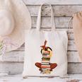 Woman And Books Stack Afro Girl Book Lover Premium Tri-Blend Canvas Tote Bag