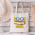 Women's Adorable Book Nerd Typography Minimalist Library Lover Canvas Tote Bag