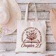 Women's Chapter 21 Book Readers Flower Lovers 21st Birthday Girls Canvas Tote Bag Women's Chapter 21 Book Readers Flower Lovers 21st Birthday Girls Canvas Tote Bag