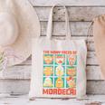 Women's DCC Many Faces Of Mordecai Grid Gamer Series Book Canvas Tote Bag