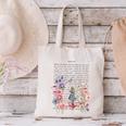 Wonderland Garden & Vintage Textbook Canvas Tote Bag Wonderland Garden & Vintage Textbook Canvas Tote Bag