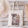 Yes I Really Do Need All These Books Coffee Canvas Tote Bag