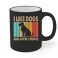 I Like Dogs And Maybe 3 People Introvert Graphic Print Coffee Mug I Like Dogs And Maybe 3 People Introvert Graphic Print Coffee Mug