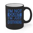 I'm Not Quite I'm Overthinking Introvert Quote Graphic Print Coffee Mug I'm Not Quite I'm Overthinking Introvert Quote Graphic Print Coffee Mug