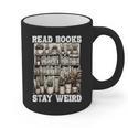 Read Books Stay Weird Introvert Book Lover Book Graphic Print Coffee Mug Read Books Stay Weird Introvert Book Lover Book Graphic Print Coffee Mug
