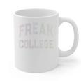 Crazy Antisocial FREAK COLLEGE Introvert Don't Call Me Graphic Print Coffee Mug