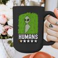 Alien Avoids Humans Sarcastic Introvert Humor Graphic Print Coffee Mug