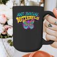 Antisocial Butterfly Shirts For Introvert Graphic Print Coffee Mug
