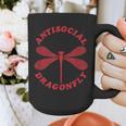 Antisocial Dragonfly Introvert Humor Nature Insect Graphic Graphic Print Coffee Mug