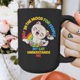 Cat Mom Loves Cats Dad Not In The Mood For People Introvert Graphic Print Coffee Mug Cat Mom Loves Cats Dad Not In The Mood For People Introvert Graphic Print Coffee Mug