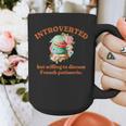 Introvert's Passion For French Patisserie Macarons Graphic Print Coffee Mug Introvert's Passion For French Patisserie Macarons Graphic Print Coffee Mug