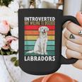 Labrador Retriever Introvert White Lab Graphic Print Coffee Mug Labrador Retriever Introvert White Lab Graphic Print Coffee Mug