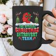 Snow Christmas Introvert Team Introverted Introvert Xmas Graphic Print Coffee Mug