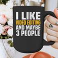 Video Editor Introvert Editing Production Filmmaking Job Graphic Print Coffee Mug Video Editor Introvert Editing Production Filmmaking Job Graphic Print Coffee Mug