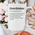 Overthinker Definition Anxiety Introvert Personality Premium Tri-Blend Graphic Print Coffee Mug Overthinker Definition Anxiety Introvert Personality Premium Tri-Blend Graphic Print Coffee Mug