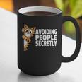 Avoiding People Secretly Cat Introvert Humor Graphic Print Coffee Mug Avoiding People Secretly Cat Introvert Humor Graphic Print Coffee Mug