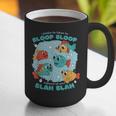 Cartoon Sarcasm Anti-Social Nihilism Introvert Fish Graphic Print Coffee Mug