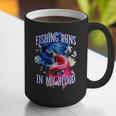 Fishing Runs In My Blood Introvert Hobby Antisocial Graphic Print Coffee Mug Fishing Runs In My Blood Introvert Hobby Antisocial Graphic Print Coffee Mug
