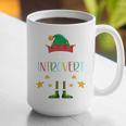 The Introvert Elf Christmas Family Matching Fun Xmas Top Graphic Print Coffee Mug The Introvert Elf Christmas Family Matching Fun Xmas Top Graphic Print Coffee Mug