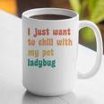 Introvert Pet Ladybug Mom Graphic Print Coffee Mug Introvert Pet Ladybug Mom Graphic Print Coffee Mug