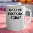 Introvert Design For Introverted Men And Women Graphic Print Coffee Mug