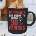 3D Printer Introvert 3D Printing Graphic Print Coffee Mug 3D Printer Introvert 3D Printing Graphic Print Coffee Mug