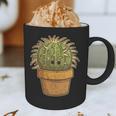 Cute Golden Barrel Cactus Introvert Distressed Graphic Print Coffee Mug