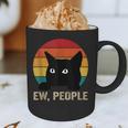Ew People Introvert Cat Lover Cat Lady Vintage Graphic Print Coffee Mug Ew People Introvert Cat Lover Cat Lady Vintage Graphic Print Coffee Mug
